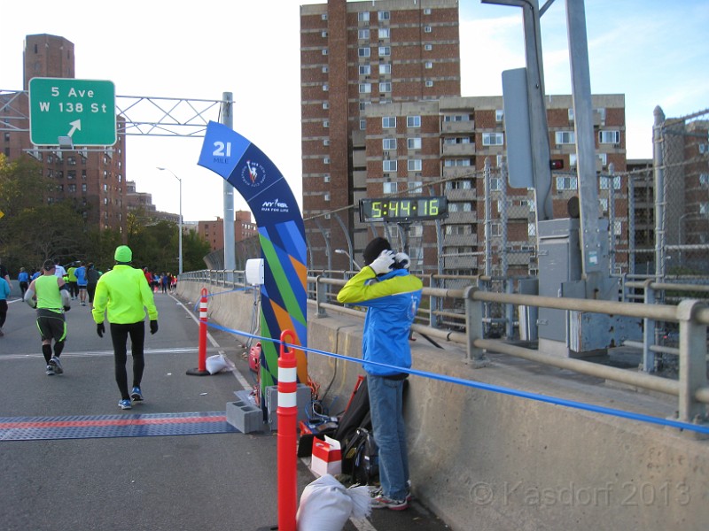 2014 NYRR Marathon 0473.jpg - The 2014 New York Marathon on November 2nd. A cold and blustery day.